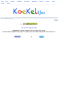 Mobile Screenshot of koekeltjes.nl